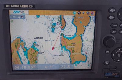 Kurs auf Kartplotter