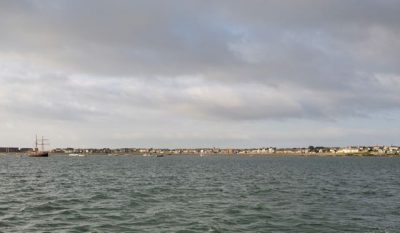 Skerries Bay, wo wir geankert haben...